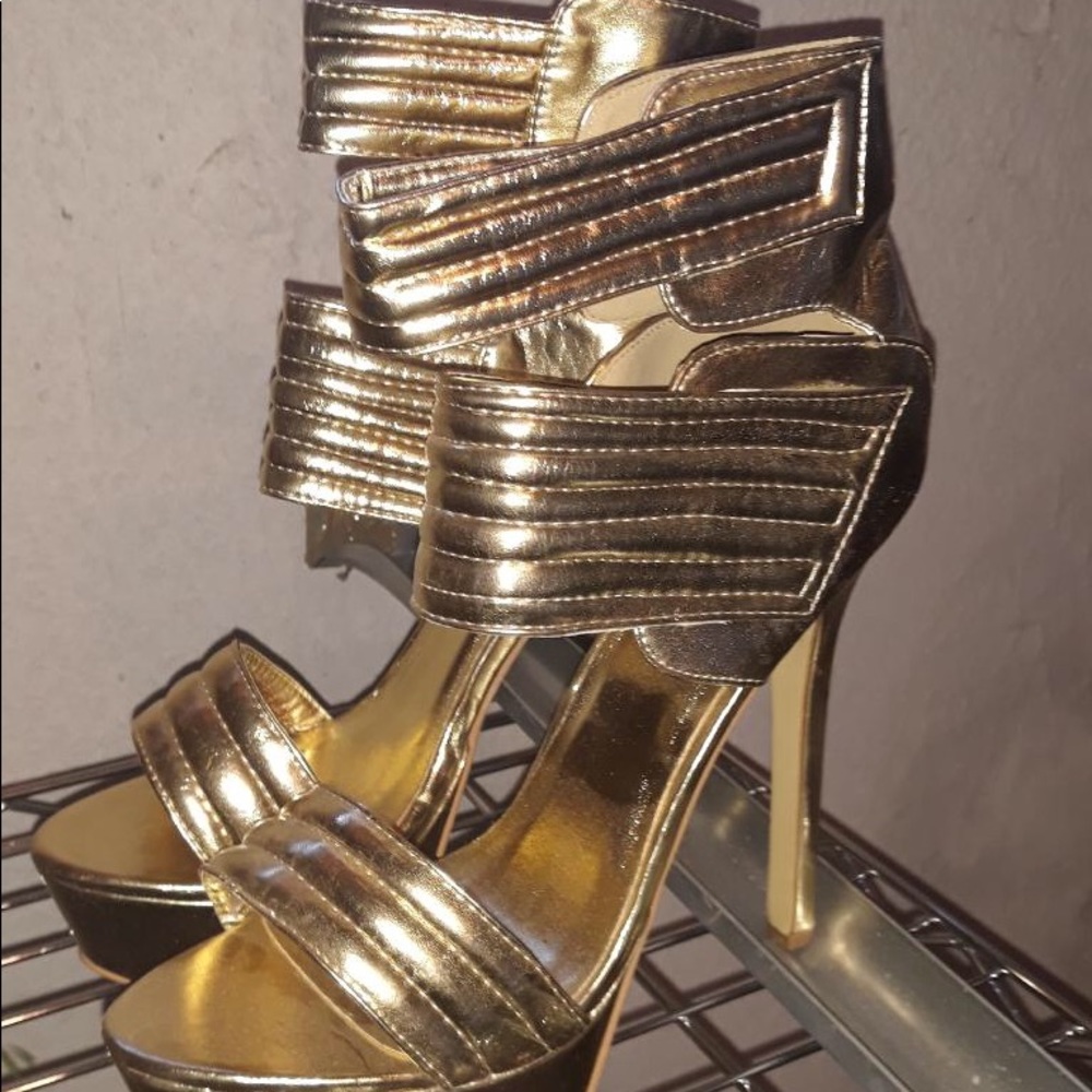 Gold Heels